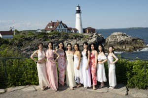 23rd Miss Chinese Beauty Pageant Finalists' Official Maine Location Shoot